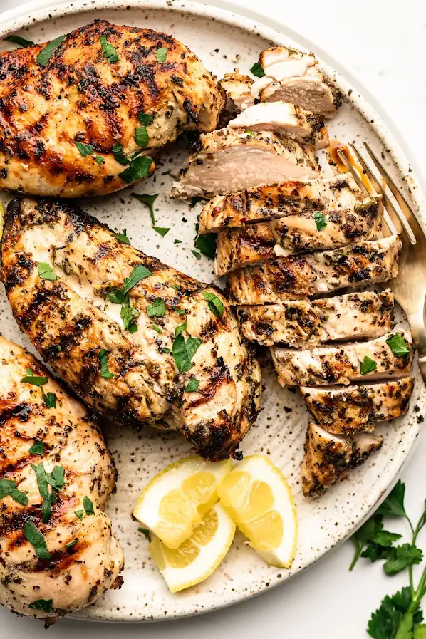 Grilled chicken with Herbs